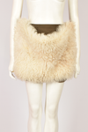 VIVIENNE WESTWOOD FUR AND SUEDE SKIRT