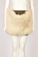 VIVIENNE WESTWOOD FUR AND SUEDE SKIRT