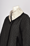 GIORGIO ARMANI BLACK AND WHITE QUILTED JACKET