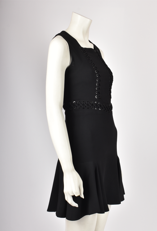 GIVENCHY LITTLE BLACK DRESS WITH LACING DETAIL