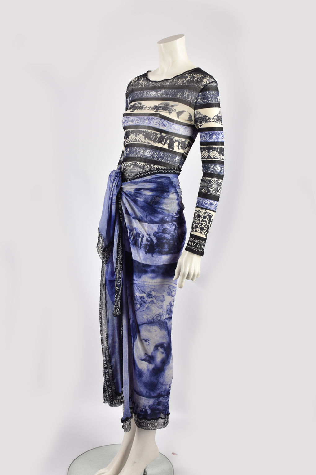 JEAN PAUL GAULTIER TOP AND SARONG