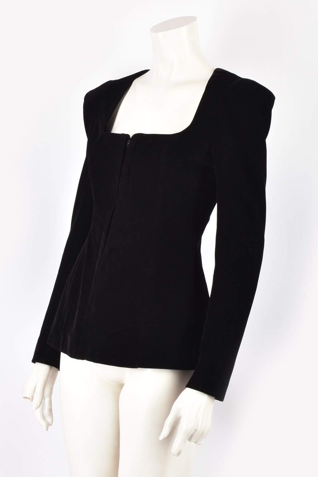 TOP BLACK CORSET JACKET