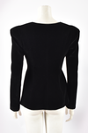 TOP BLACK CORSET JACKET