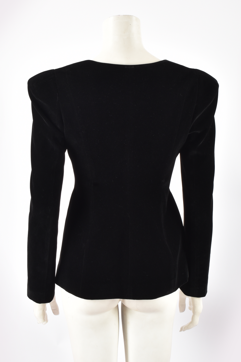 TOP BLACK CORSET JACKET
