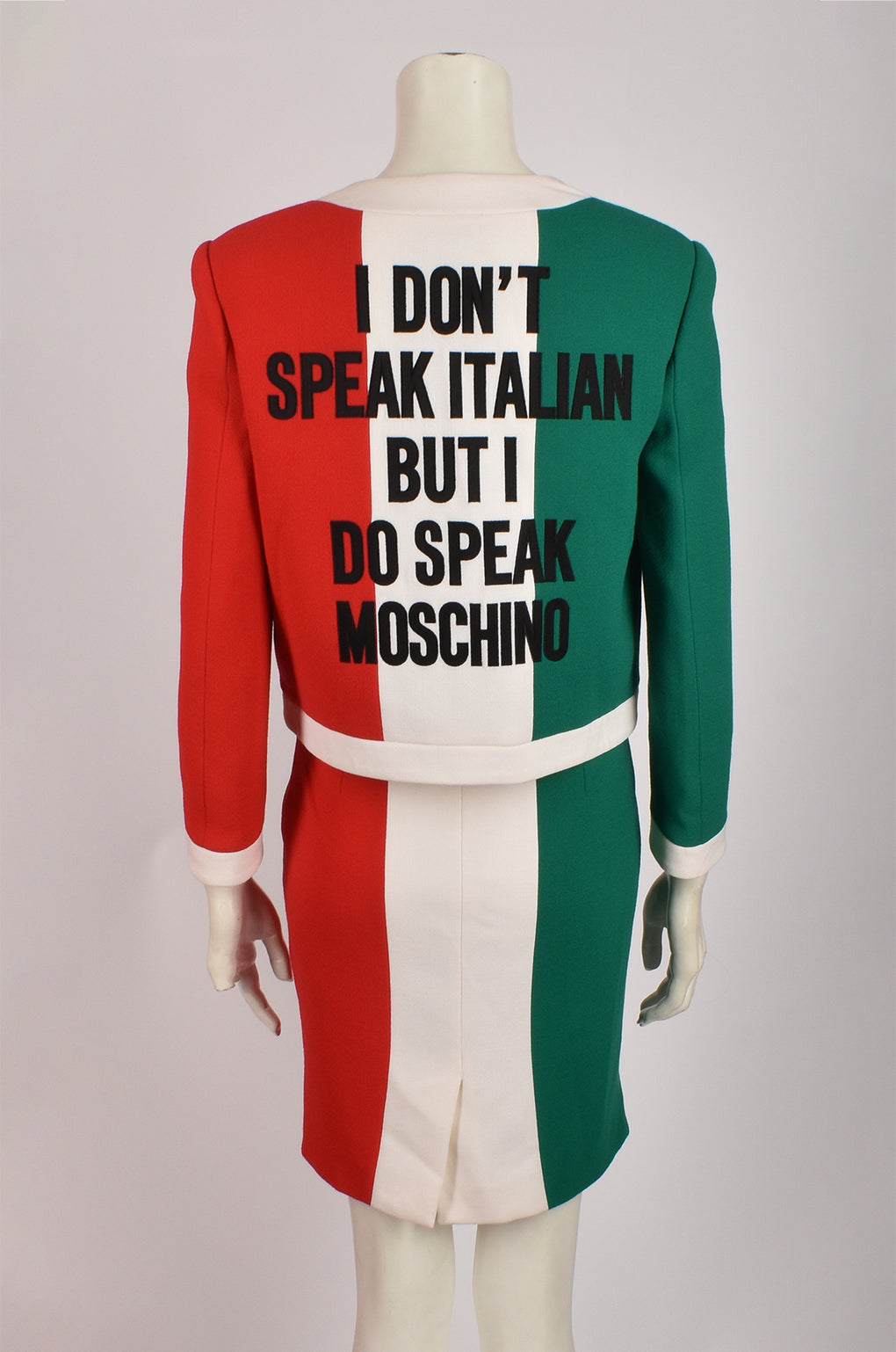 MOSCHINO ITALIAN SKIRT SUIT