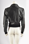 70'S VINTAGE BLACK LEATHER JACKET