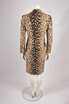 MOSCHINO LEOPARD SKIRT SUIT