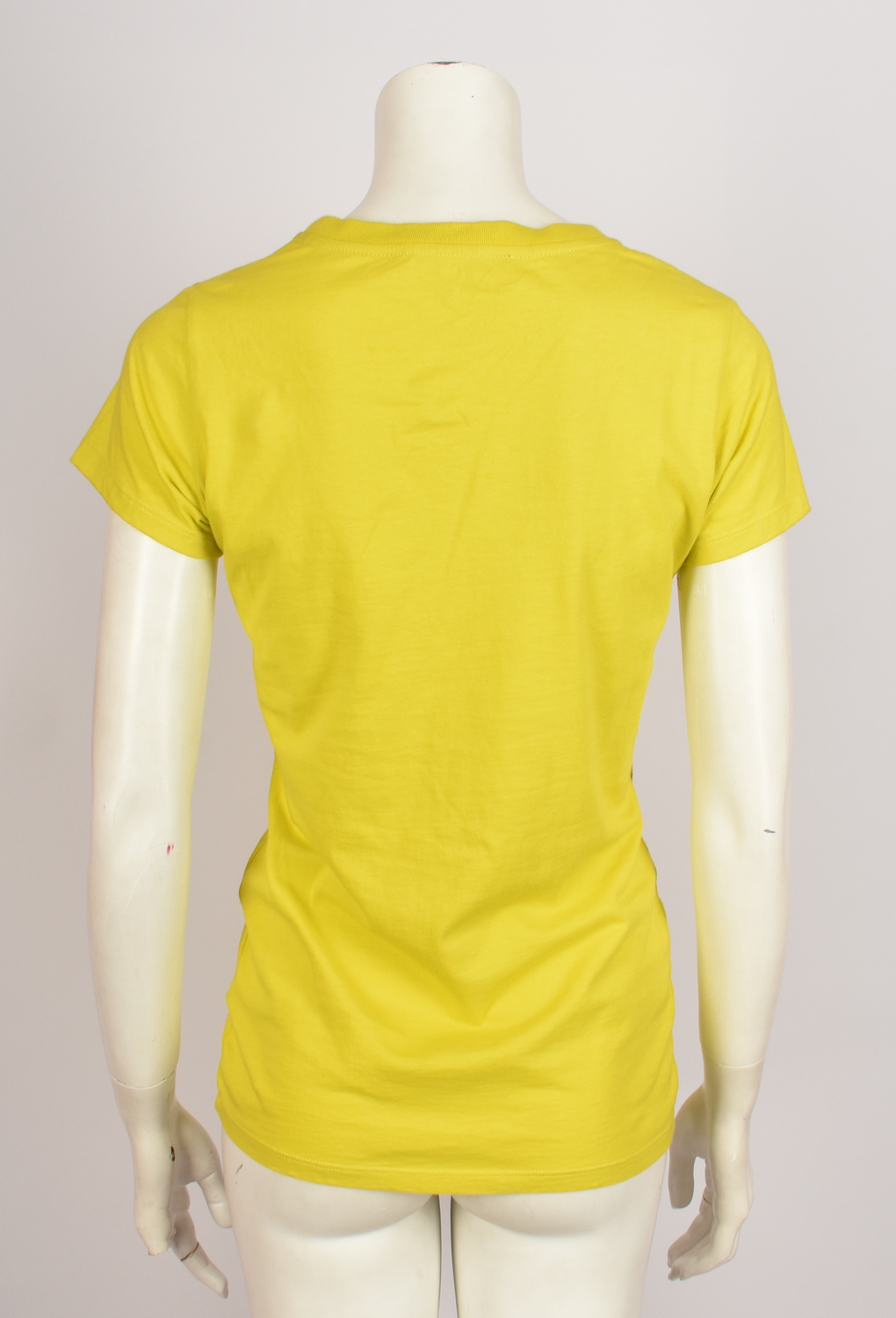 MOWALOLA YELLOW LIPS GRAPHIC T-SHIRT