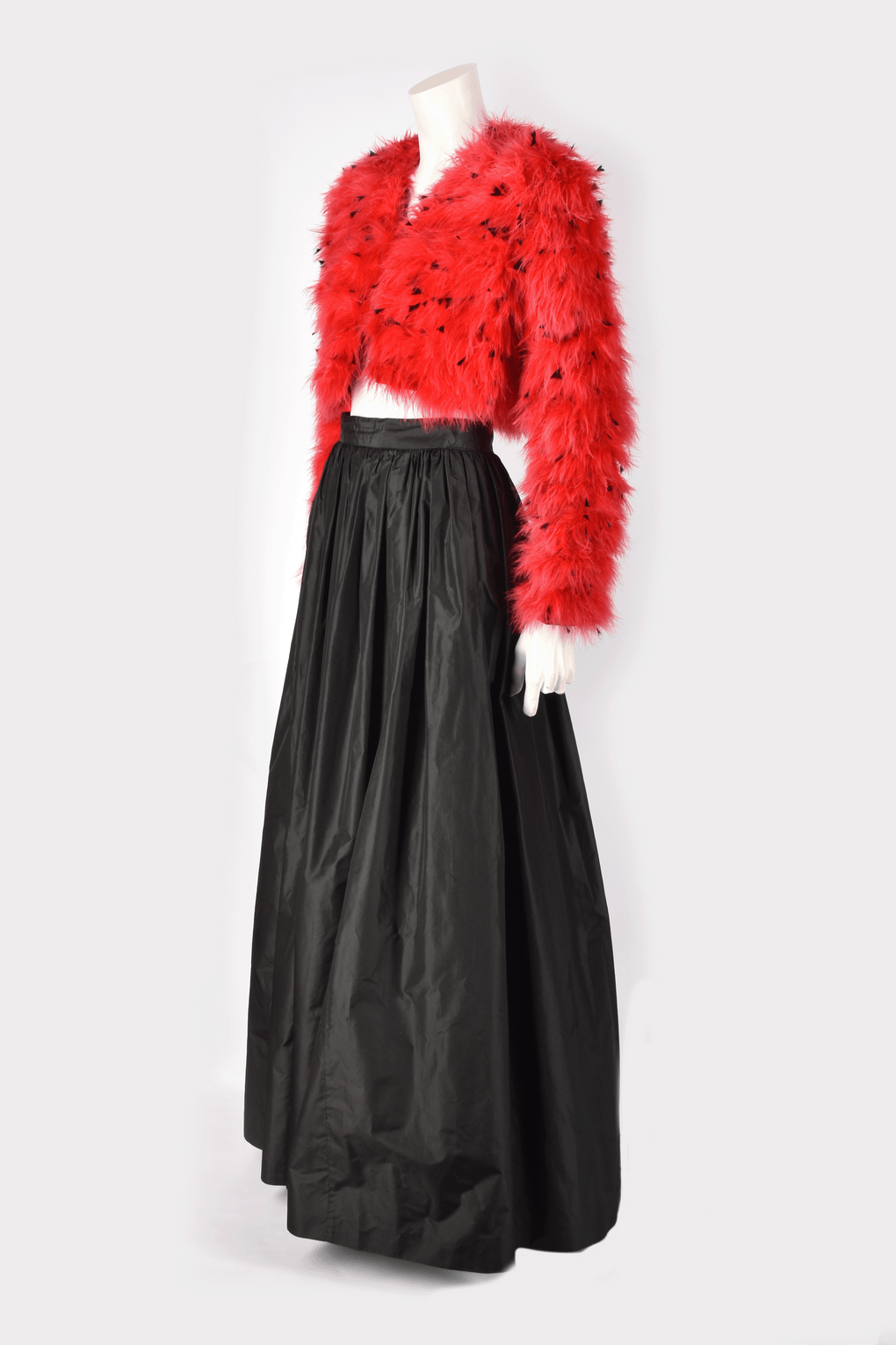 BELLEVILLE SASSON BLACK MAXI SKIRT