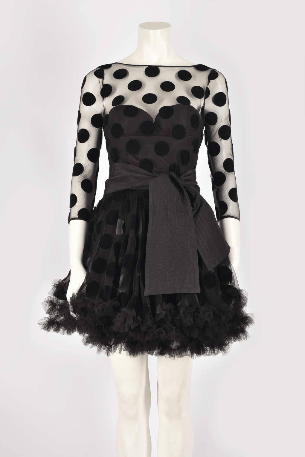LUELLA BARTLEY READY-TO-WEAR FALL/WINTER 2007 POLKA DOT DRESS