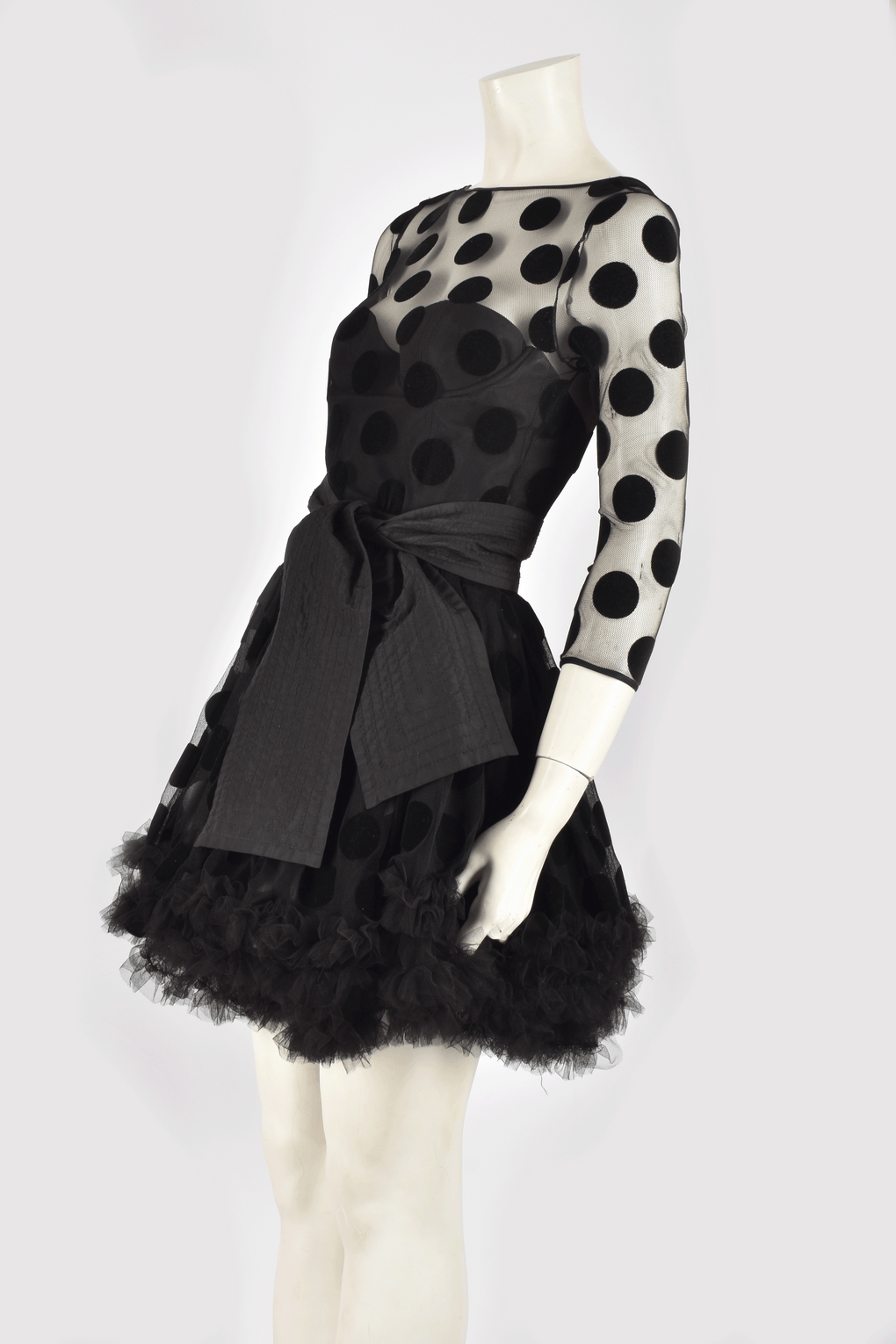 LUELLA BARTLEY READY-TO-WEAR FALL/WINTER 2007 POLKA DOT DRESS