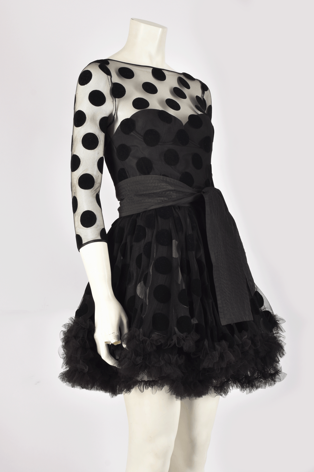 LUELLA BARTLEY READY-TO-WEAR FALL/WINTER 2007 POLKA DOT DRESS