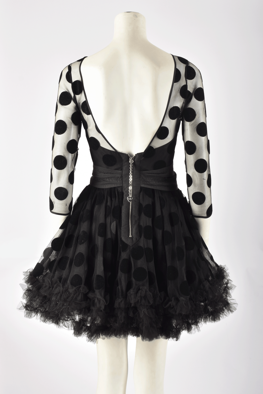 LUELLA BARTLEY READY-TO-WEAR FALL/WINTER 2007 POLKA DOT DRESS