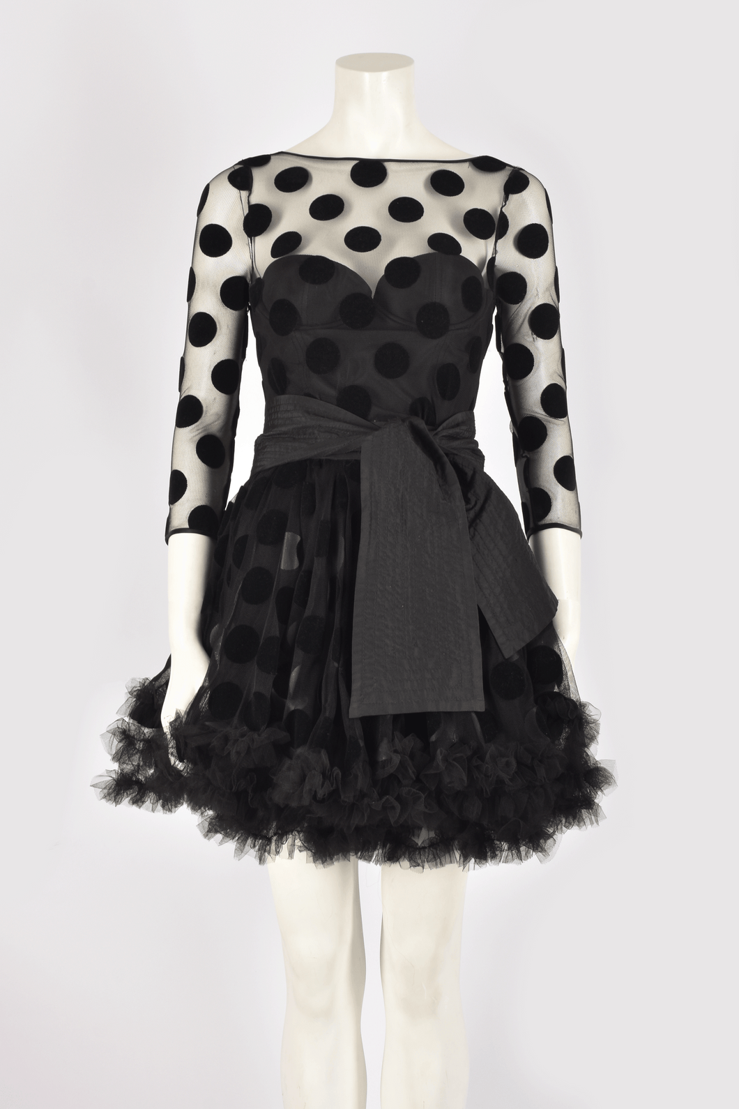 LUELLA BARTLEY READY-TO-WEAR FALL/WINTER 2007 POLKA DOT DRESS