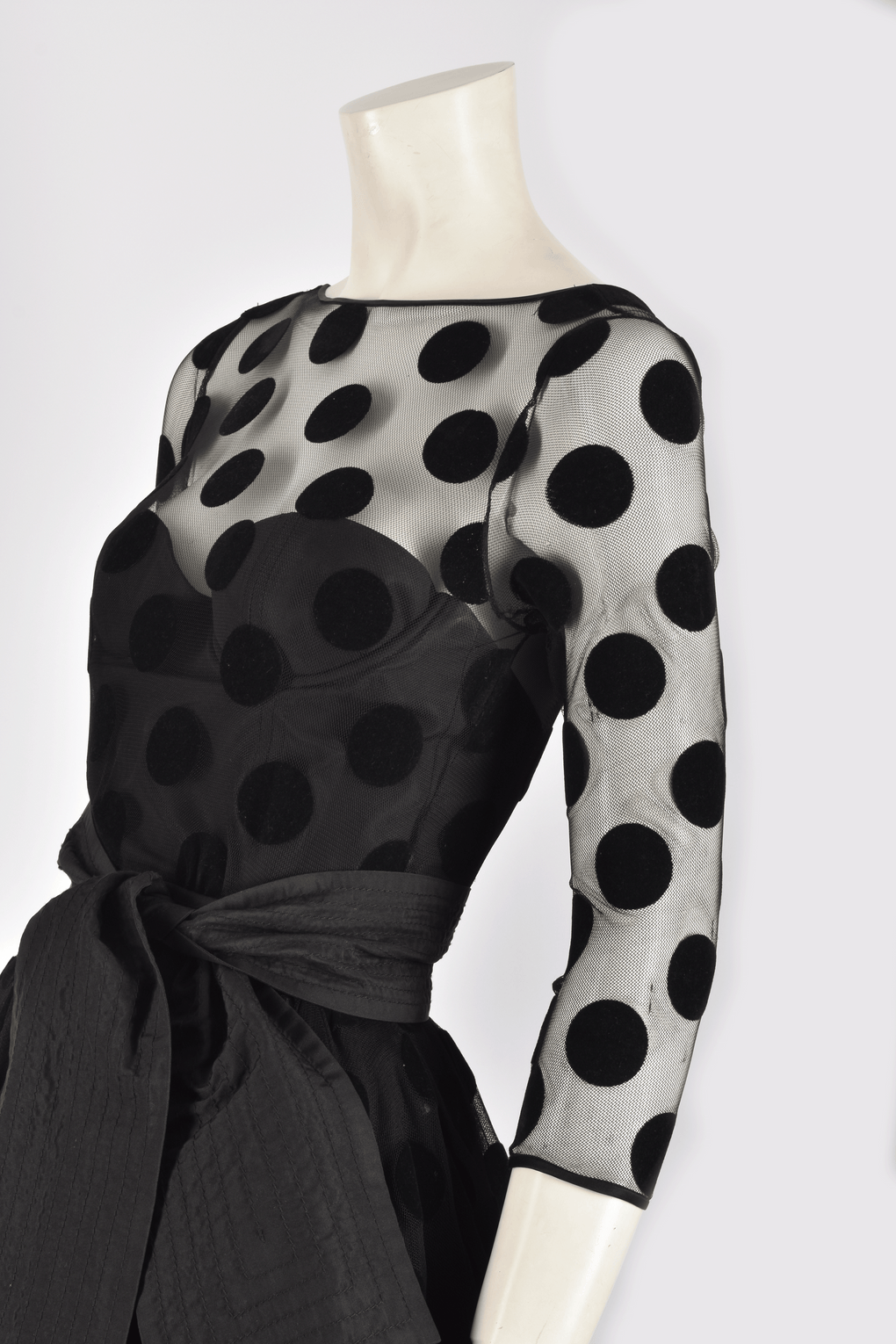 LUELLA BARTLEY READY-TO-WEAR FALL/WINTER 2007 POLKA DOT DRESS