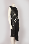 MARTINE SITBON F/W 1997 SHEER DISTRESSED DRESS