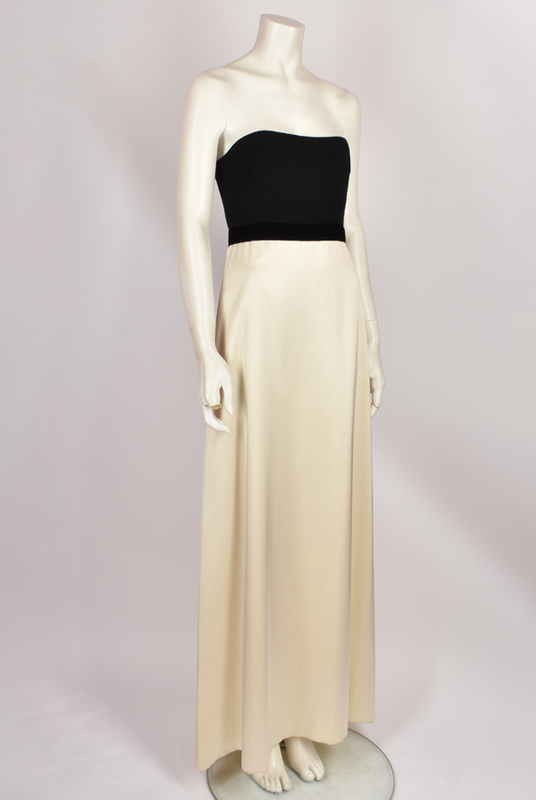 PIANOFORTE BY MAX MARA STRAPLESS GOWN