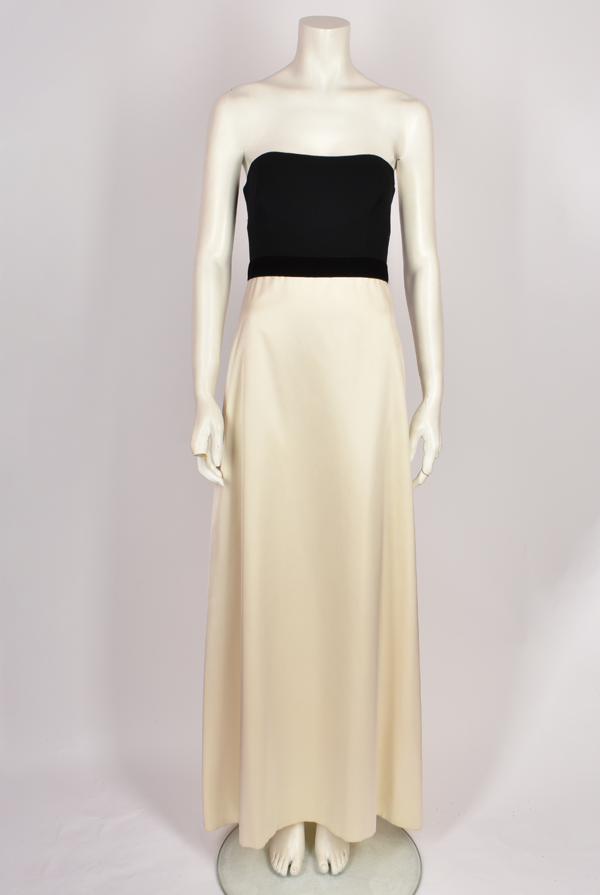 PIANOFORTE BY MAX MARA STRAPLESS GOWN