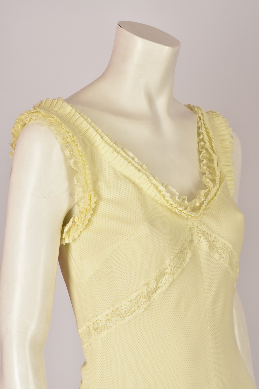 ALEXANDER MCQUEEN S/S 2005 YELLOW DRESS