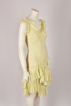 ALEXANDER MCQUEEN S/S 2005 YELLOW DRESS