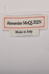 ALEXANDER MCQUEEN  S/S 2023 WHITE BONDAGE DRESS