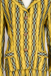MISSONI YELLOW AND BLUE TROUSER SUIT