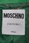 MOSCHINO S/S 2020 HAND PAINTED - BEADED LEATHER SUIT