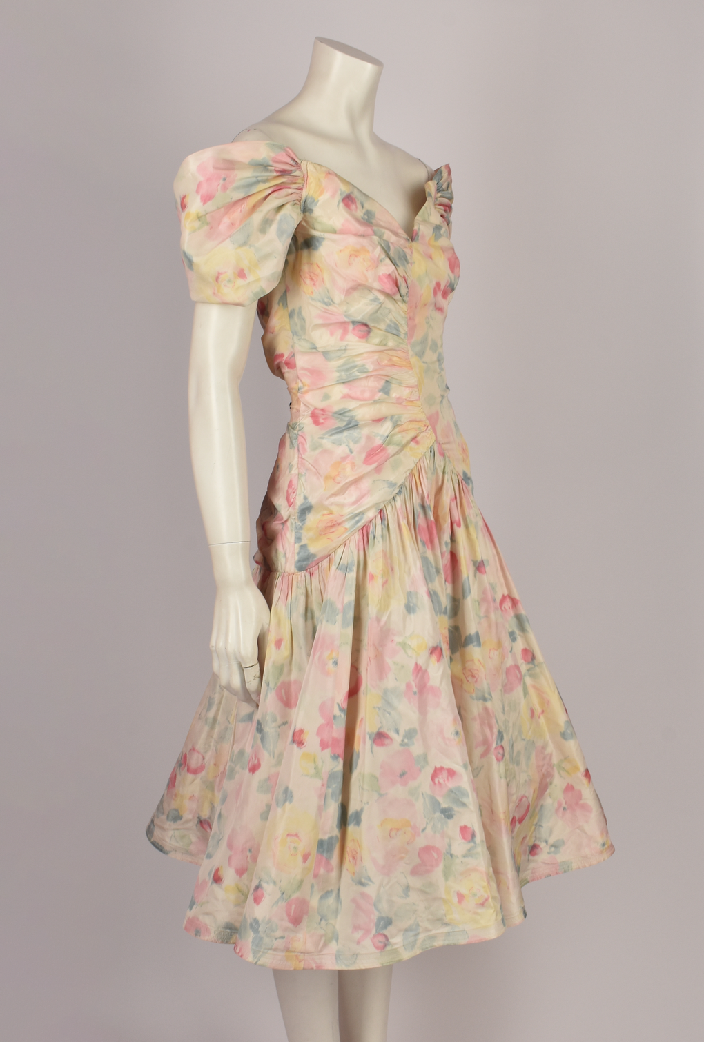 MURRAY ARBEID PASTEL FLORAL TEA DRESS