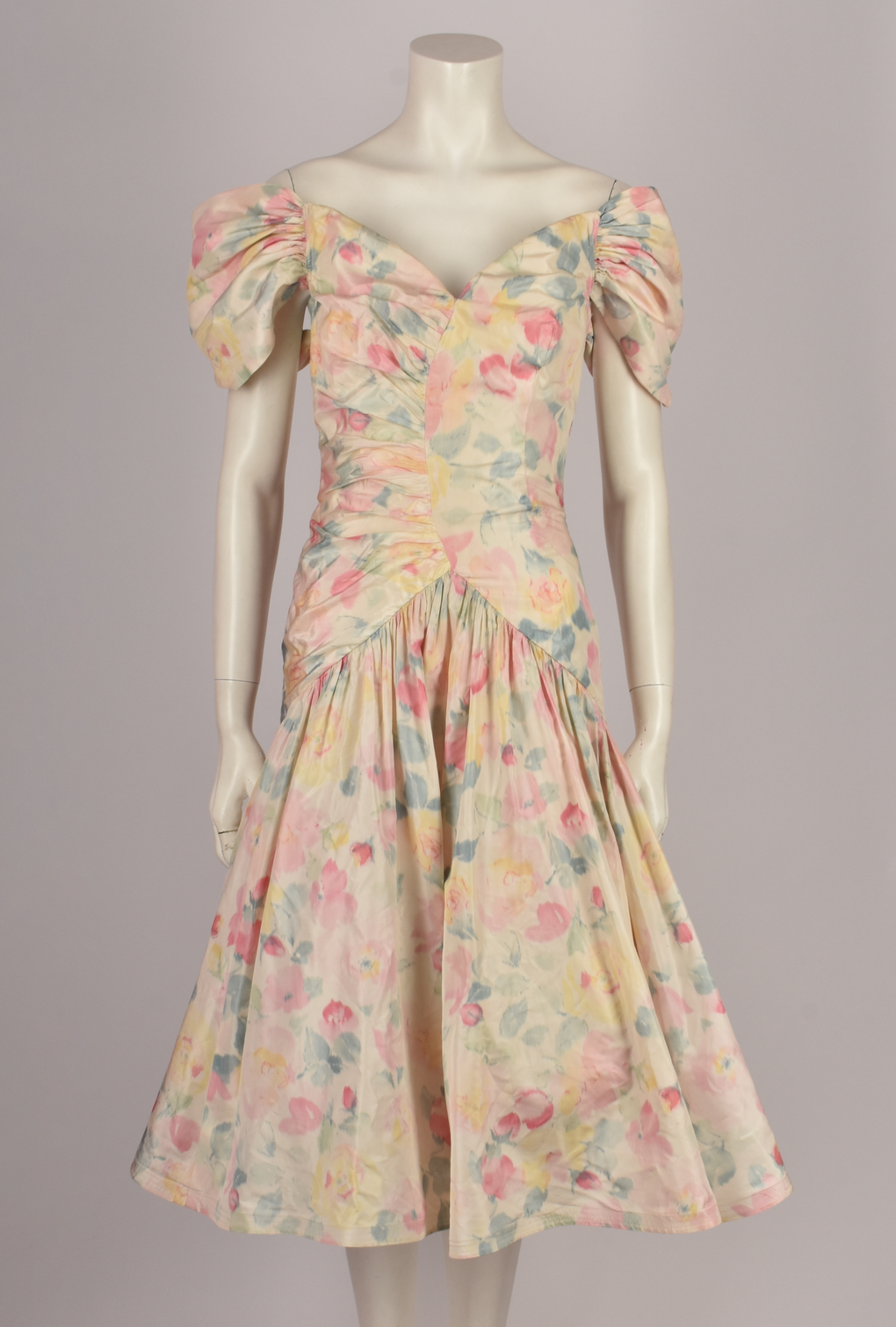 MURRAY ARBEID PASTEL FLORAL TEA DRESS