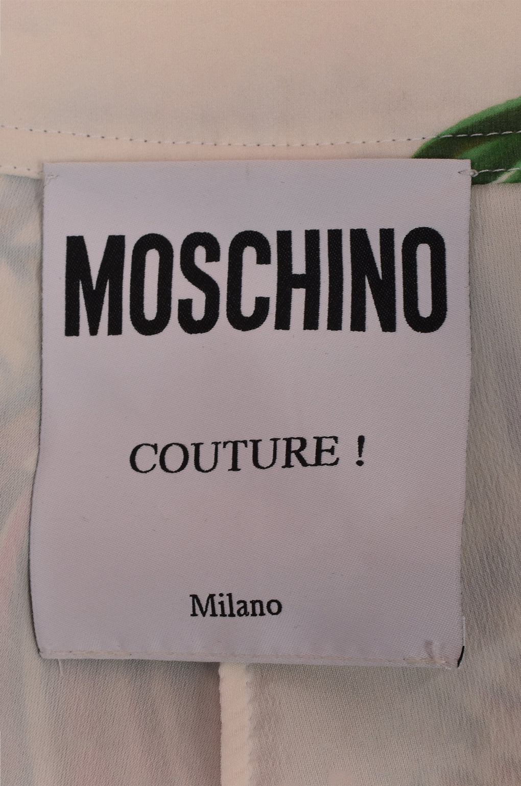 MOSCHINO TROUSERS WITH FACE PATTERN