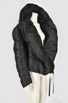 DONNA KARAN BLACK PUFFER JACKET