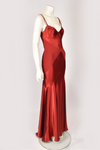 AMANDA WAKELEY RED SILK GOWN