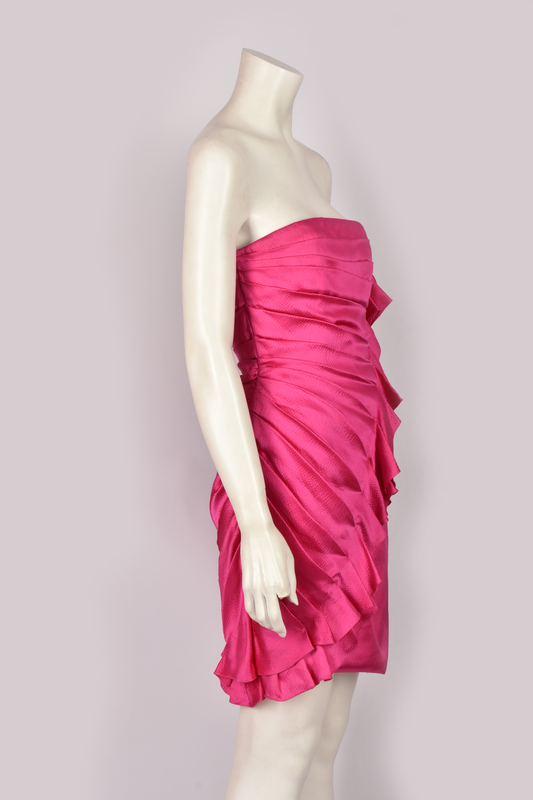 EMANUEL UNGARO PINK MINI DRESS