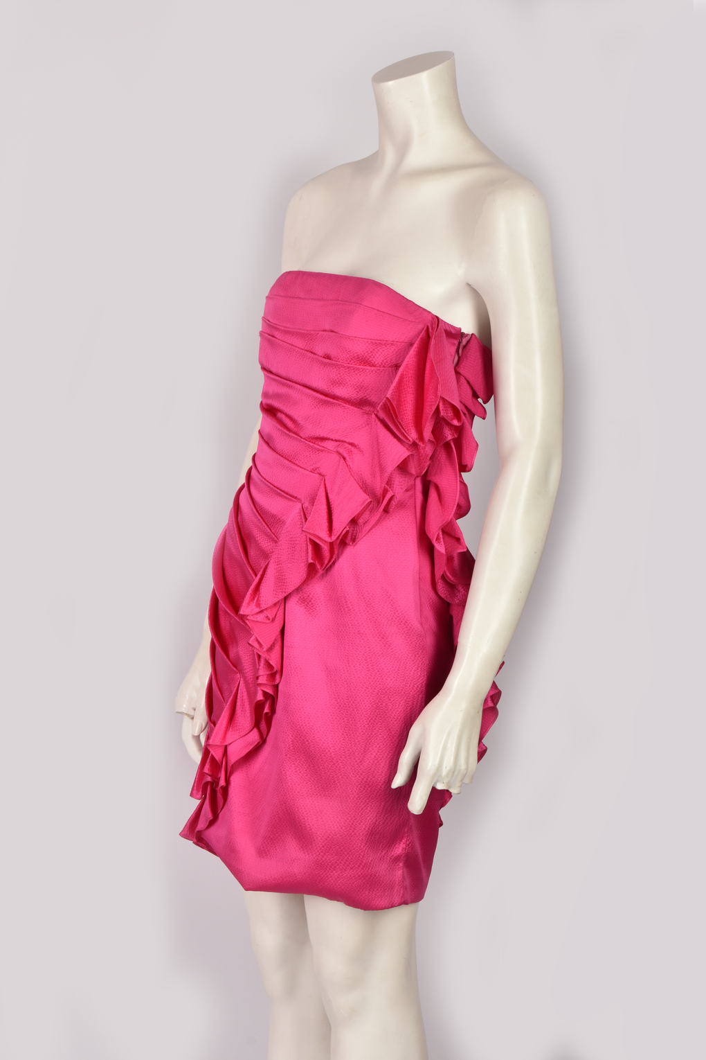 EMANUEL UNGARO PINK MINI DRESS