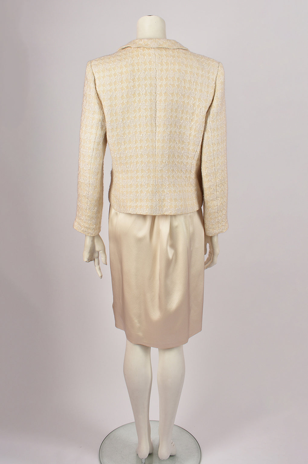 VALENTINO BEIGE HOUNDSTOOTH JACKET