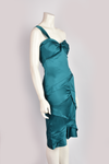 GUCCI BLUE/GREEN DRESS