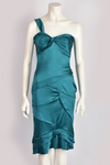 GUCCI BLUE/GREEN DRESS
