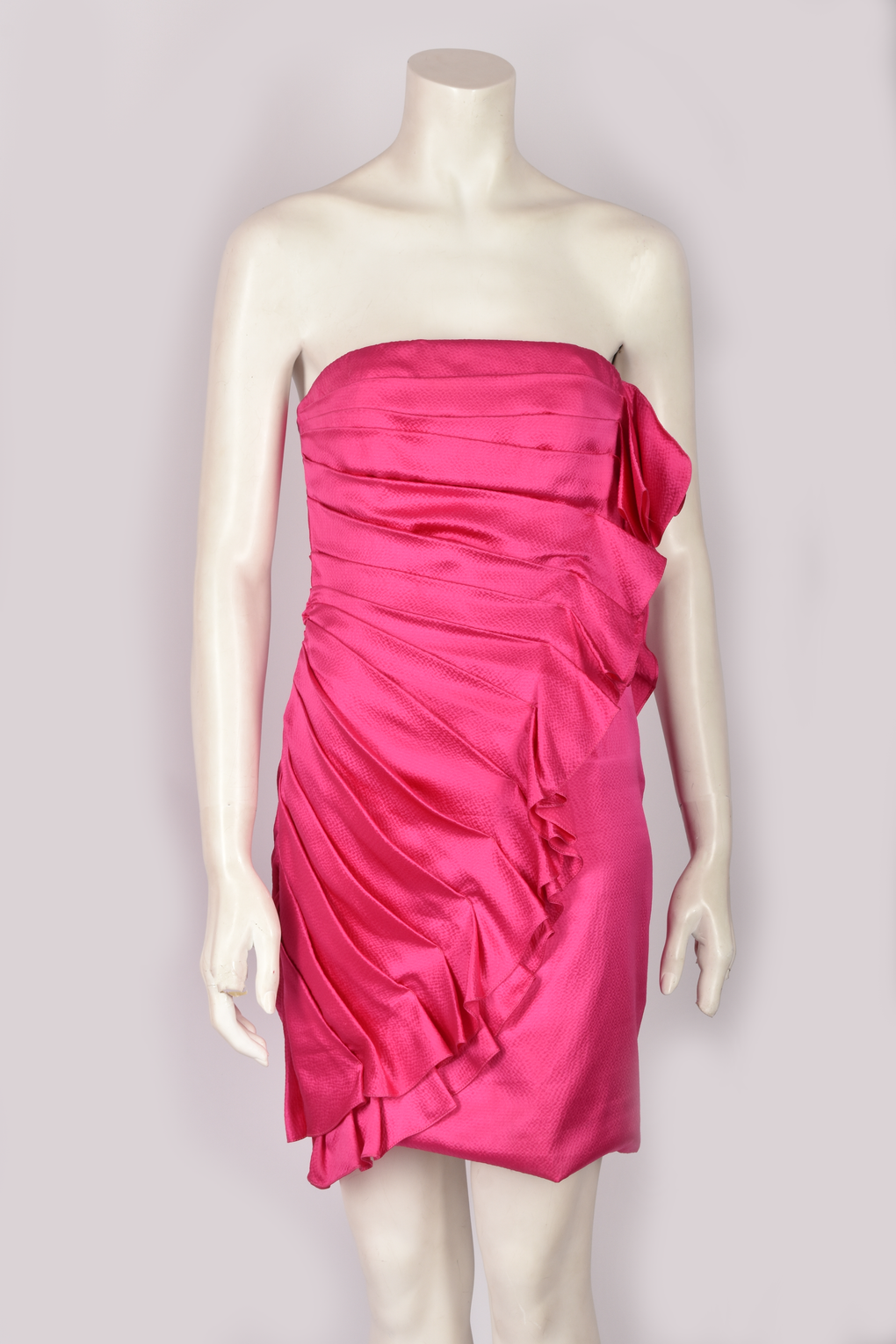 emanuel ungaro pink dress an emanuel ungaro AW 2008/2009 pink silk chiffon gown with amazing deep open back, sold (thank you) #vintageungaro #ungarodress