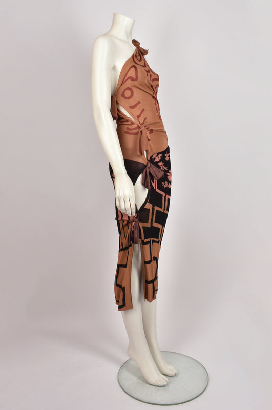 VIVIENNE WESTWOOD PRINTED DRESS