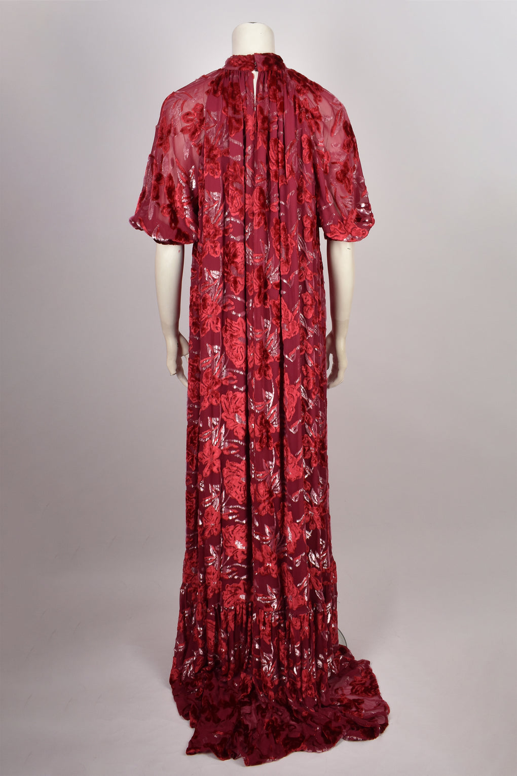 ERDEM A/W 2018 RUNWAY RED VELVET GOWN