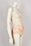 LA PERLA PINK LACE BODYSUIT