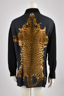 JEAN PAUL GAULTIER WITH BACK LEOPARD SKIN PRINT
