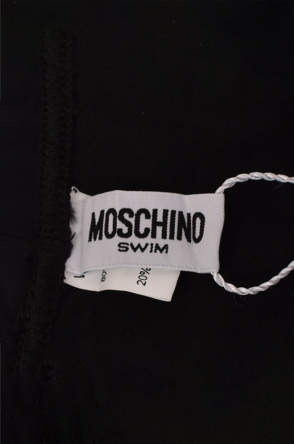 MOSCHINO MEN'S CRYSTAL EMBELLISHED SWIMMING TRUNKS