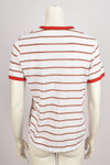 1970S RED AND WHITE STRIPED T-SHIRT