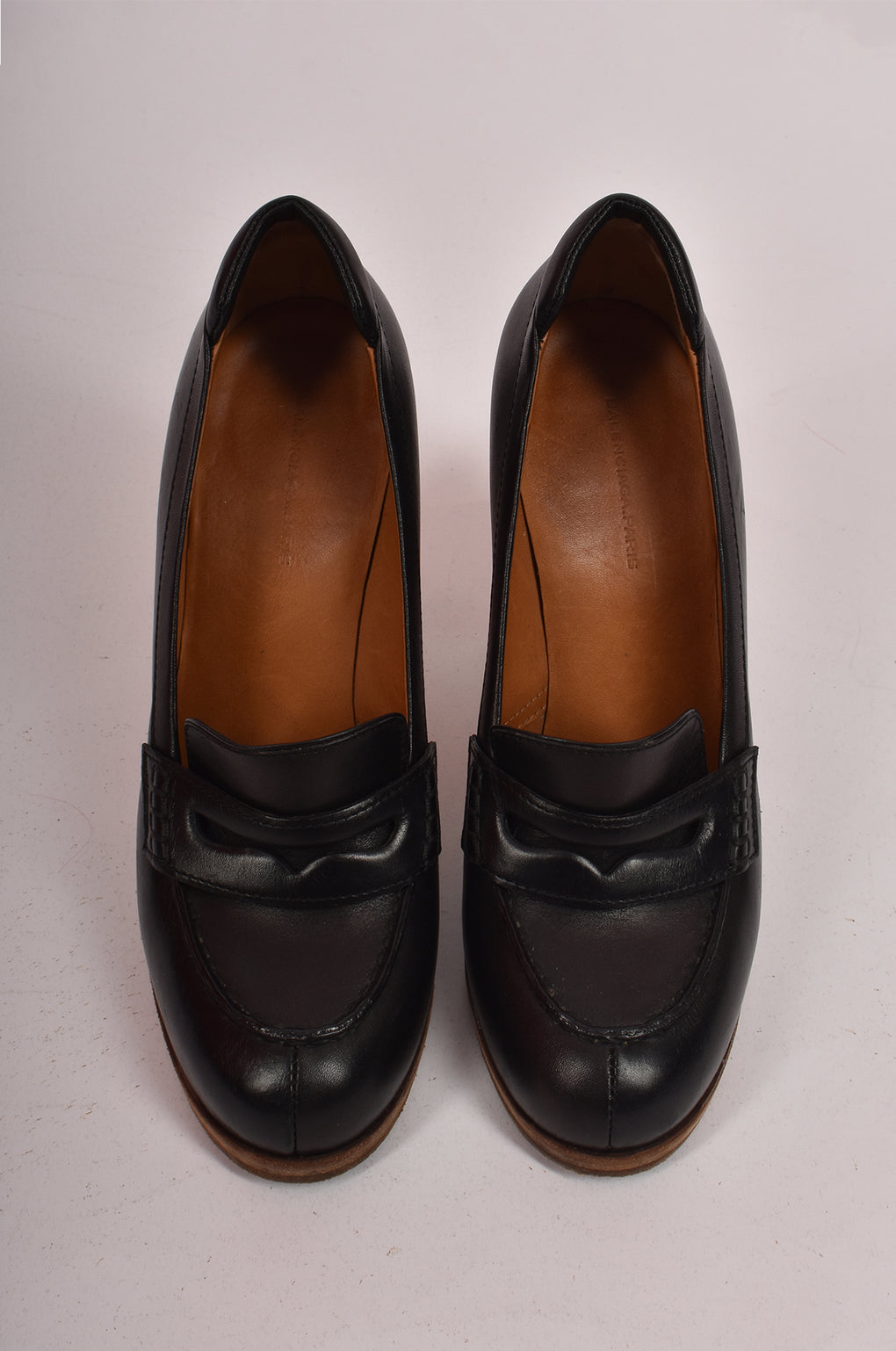 BALENCIAGA HEELED LOAFERS