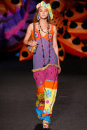 MOSCHINO RESORT 2017 MULTI COLOURED DRESS