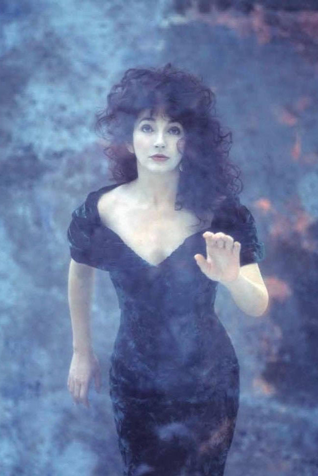 ANTONY PRICE BLUE VELVET DRESS