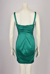 VERSACE 2000´S COLLECTION GREEN BUSTIER DRESS