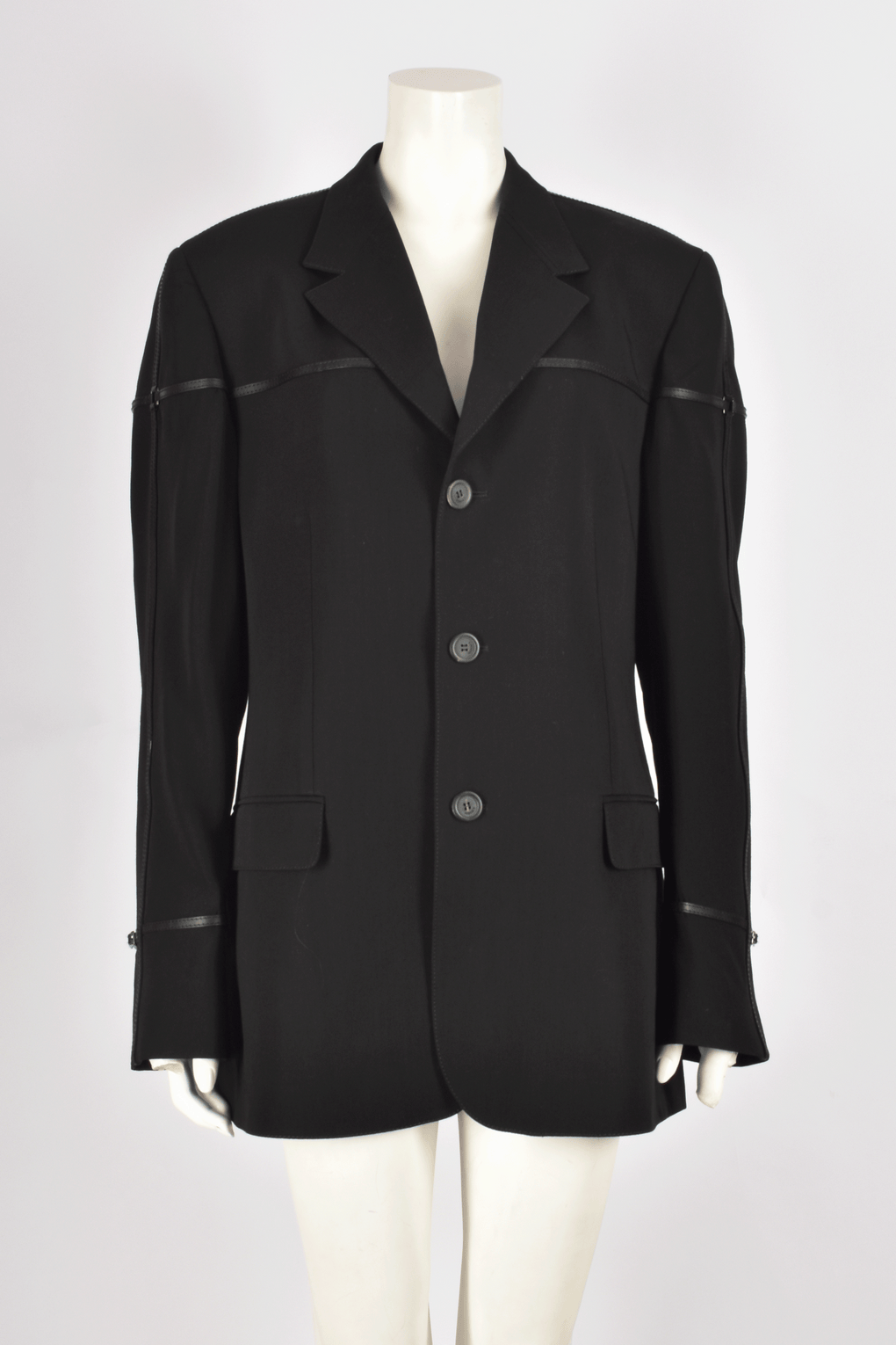 VERSACE MEN'S BLACK BLAZER