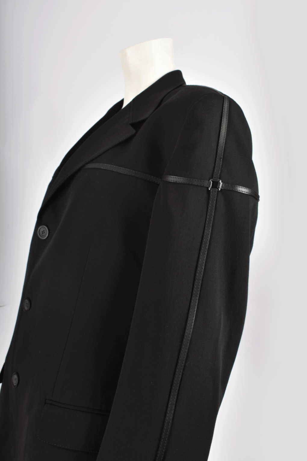 VERSACE MEN'S BLACK BLAZER